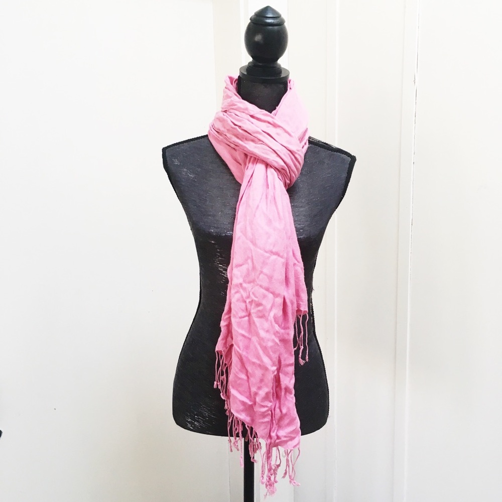 Pink Pashmina Scarf